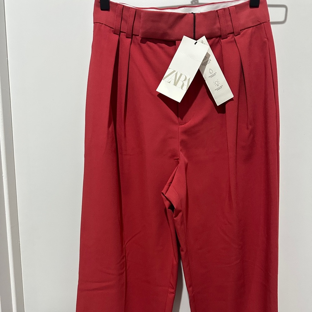 ZARA HIGHT WAISTED TROUSERS - Picture 4 of 15
